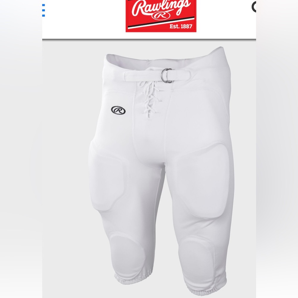 Men’s Rawlings padded football pants size: small.